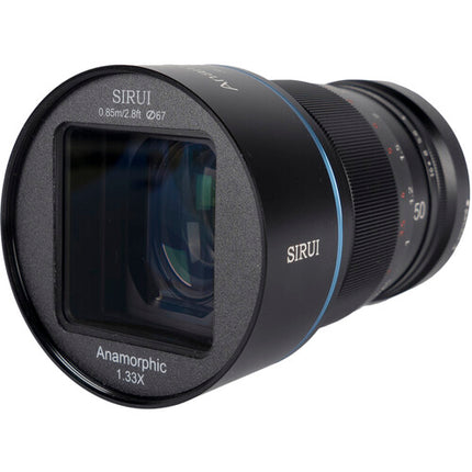 Sirui 50mm f1.8 Anamórfico 1.33x Lente para Cámaras APS-C 10 Lamas