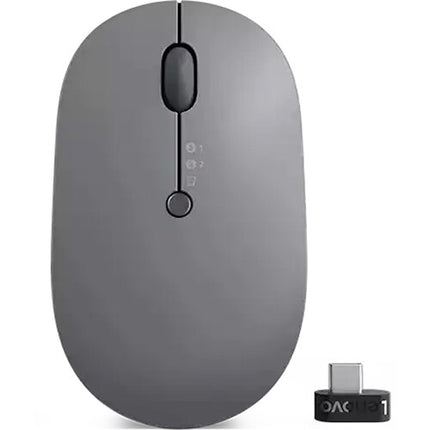 Lenovo Go Ratón Inalámbrico Multi dispositivo 2400 dpi USB C Gris