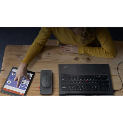 Lenovo Go Ratón Inalámbrico Multi dispositivo 2400 dpi USB C Gris