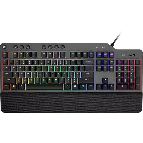 Lenovo Legion K500 Teclado Mecánico Gaming RGB con Muñequera y Switches Rojos