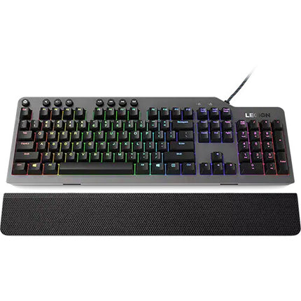 Lenovo Legion K500 Teclado Mecánico Gaming RGB con Muñequera y Switches Rojos