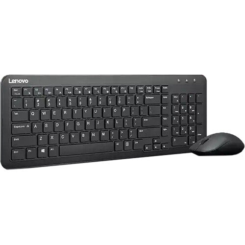Lenovo 300 Teclado y Mouse Inalámbrico Negro 2.4 GHz 1000 DPI