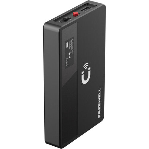 Freewell RGB Luz LED Compacta para Foto y Video con Control App 360° RGB 2500-8500K