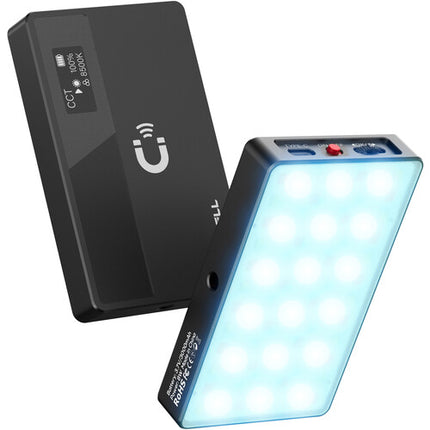 Freewell RGB Luz LED Compacta para Foto y Video con Control App 360° RGB 2500-8500K