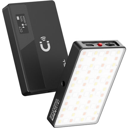 Freewell RGB Luz LED Compacta para Foto y Video con Control App 360° RGB 2500-8500K