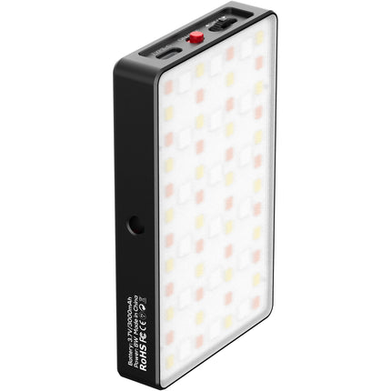 Freewell RGB Luz LED Compacta para Foto y Video con Control App 360° RGB 2500-8500K