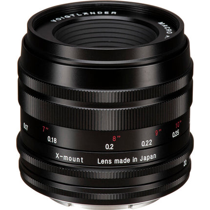 Voigtlander Macro APO-Ultron 35mm f/2 Lente Macro con enfoque manual para FUJIFILM X-Mount