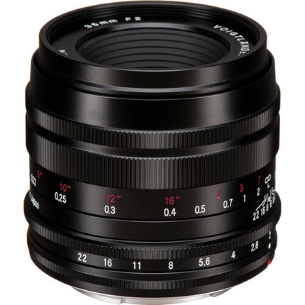 Voigtlander Macro APO-Ultron 35mm f/2 Lente Macro con enfoque manual para FUJIFILM X-Mount