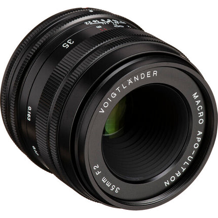 Voigtlander Macro APO-Ultron 35mm f/2 Lente Macro con enfoque manual para FUJIFILM X-Mount