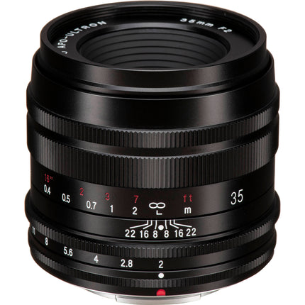 Voigtlander Macro APO-Ultron 35mm f/2 Lente Macro con enfoque manual para FUJIFILM X-Mount