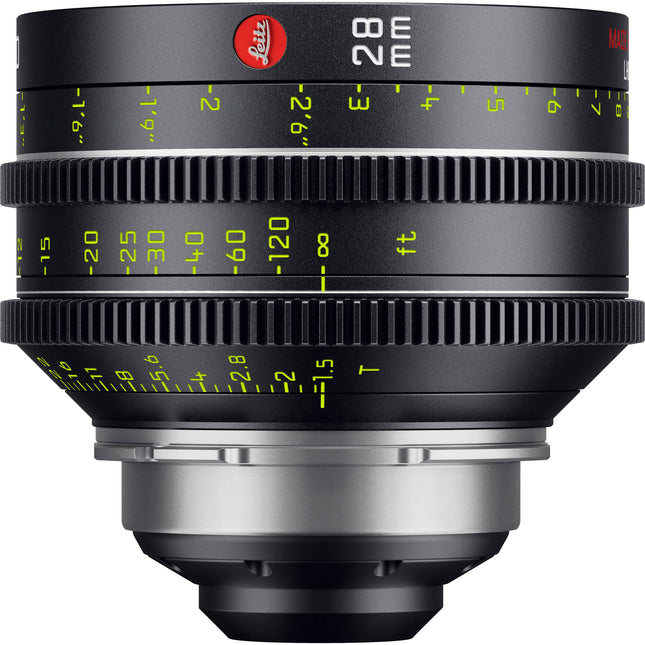 Leitz Cine HUGO 28mm T1.5 Lente de Montura LPL 35mm Full Frame 13.8" Foco Mínimo