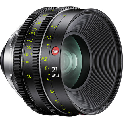 Leitz Cine HUGO 21mm T1.5 Lente Cine con montura LPL y enfoque en pies