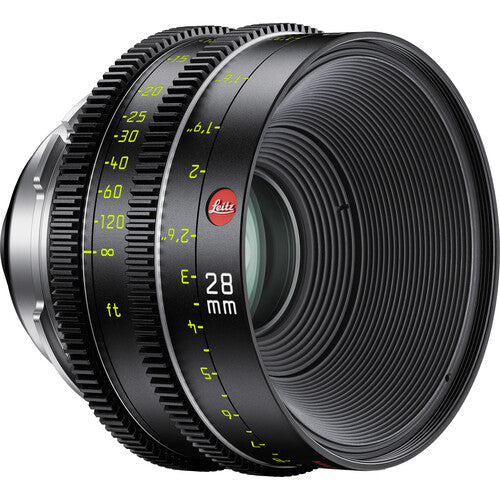 Leitz Cine HUGO 28mm T1.5 Lente de Montura LPL 35mm Full Frame 13.8" Foco Mínimo