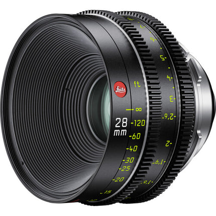 Leitz Cine HUGO 28mm T1.5 Lente de Montura LPL 35mm Full Frame 13.8" Foco Mínimo