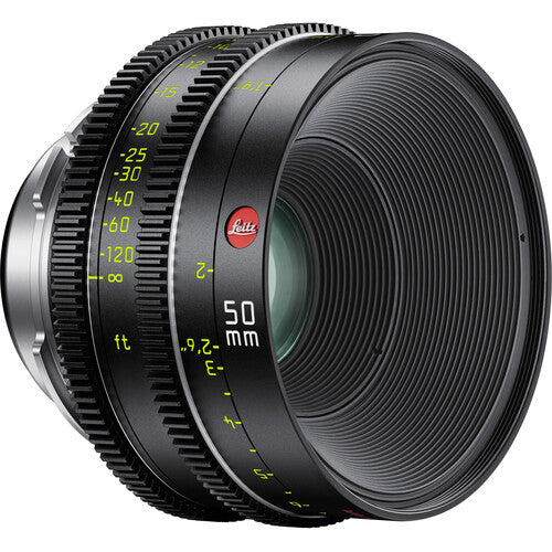 Leitz Cine HUGO 50mm T1.5 Lente de Montaje LPL Full Frame 35mm 19.7" Enfoque Mínimo