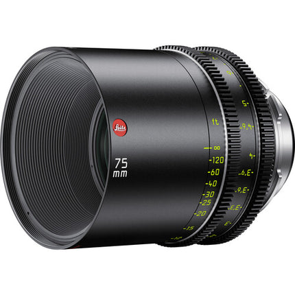 Leitz Cine HUGO 75mm T1.5 Lente de Montura LPL Foco Mínimo 29.5"