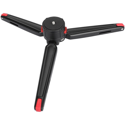 CAMVATE Mini Trípode Plegable con Adaptador de Liberación Rápida 6.2 Pulgadas y Soporta 22 lb
