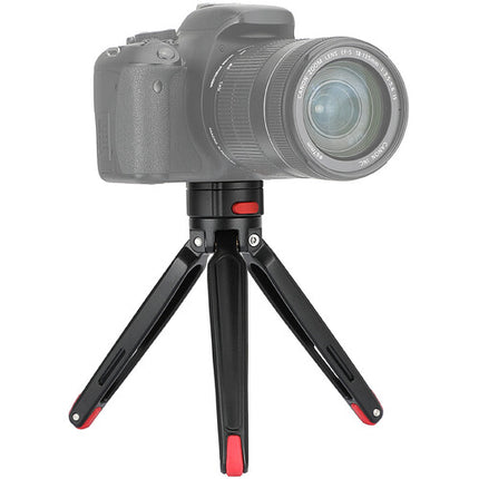CAMVATE Mini Trípode Plegable con Adaptador de Liberación Rápida 6.2 Pulgadas y Soporta 22 lb