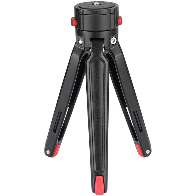 CAMVATE Mini Trípode Plegable con Adaptador de Liberación Rápida 6.2 Pulgadas y Soporta 22 lb