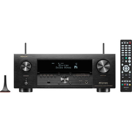 Denon AVR-X4800H Receptor A/V de 9.4 Canales 125W 8K Wi-Fi Bluetooth