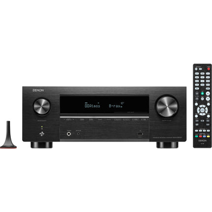 Denon AVR-X3800H receptor de audio video 9.4 canales 105W 8K HDR