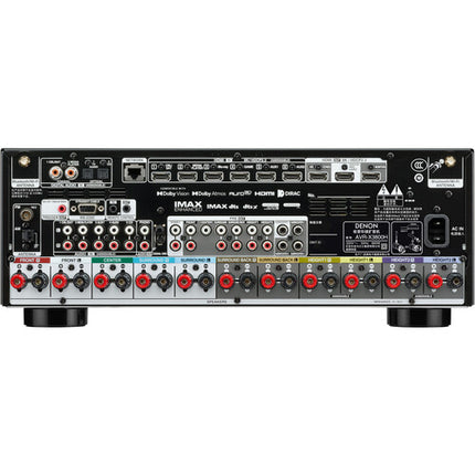 Denon AVR-X3800H receptor de audio video 9.4 canales 105W 8K HDR