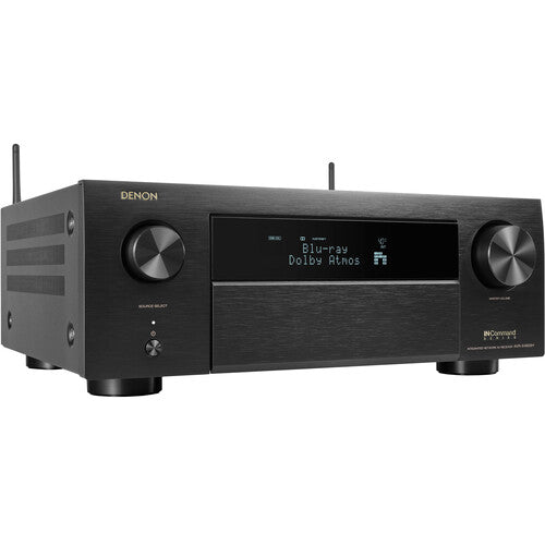 Denon AVR-X4800H Receptor A/V de 9.4 Canales 125W 8K Wi-Fi Bluetooth