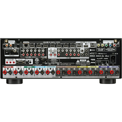 Denon AVR-X4800H Receptor A/V de 9.4 Canales 125W 8K Wi-Fi Bluetooth