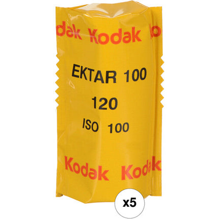 Kodak Professional Ektar 100 película negativa color ISO 100 120 rollos 5 pack
