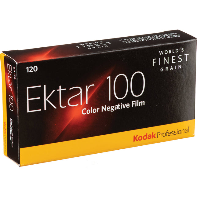Kodak Professional Ektar 100 película negativa color ISO 100 120 rollos 5 pack