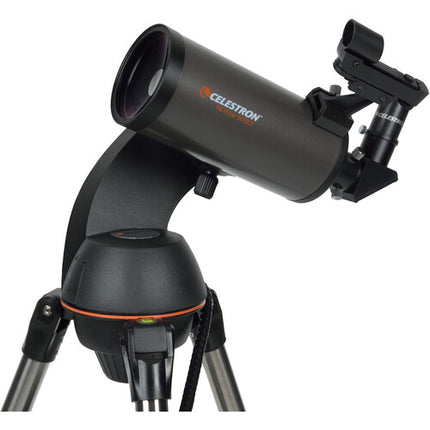 Celestron NexStar 90SLT Telescopio Maksutov-Cassegrain 90mm 1250mm f14 con Montura Motorizada y Trípode Acero Inoxidable