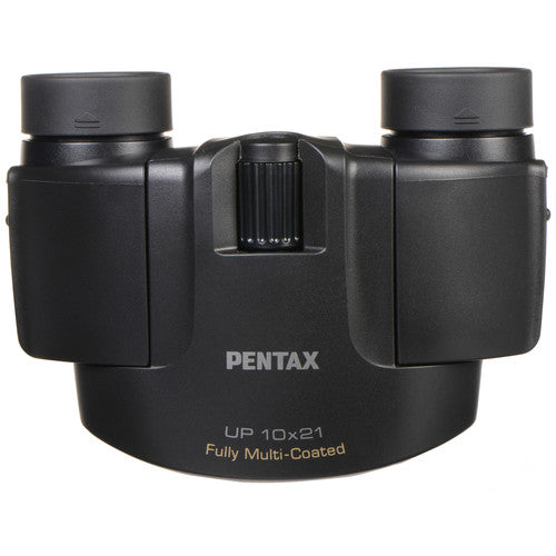 Pentax 10x21 U-Series UP Prismáticos Negros con Correa Estuche y Cubiertas