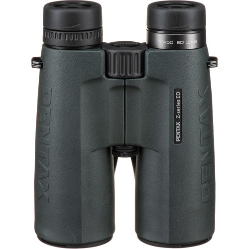 Pentax 10x50 Z-Series ZD ED Prismáticos Nitrogenados Impermeables con Estuche