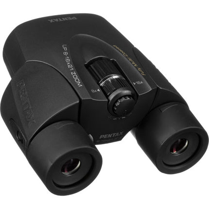 Pentax 8-16x21 U-Series Prismáticos con Zoom 8-16x y Funda Negra