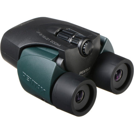 Pentax 8-16x21 U-Series UP Prismáticos con zoom óptico y estuche protector