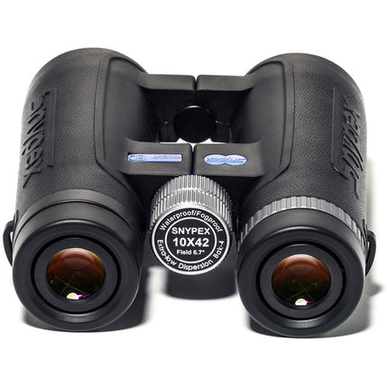 Snypex 10x42 Knight D-ED Prismáticos con vidrio ED y enfoque 1.7 m con estuche y correa