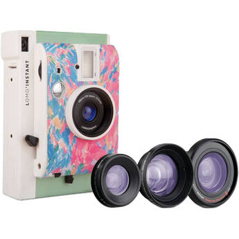 Lomography Lomo'Instant Camera & 3 Lenses (Song's Palette Edition) Cámara 3Lentes Geles