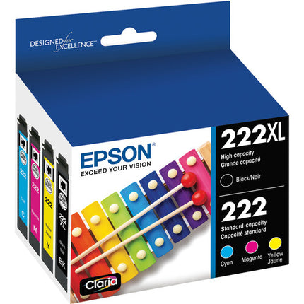 Epson Claria T222 Cartuchos CMYK para Impresoras XP-5200 WF-2960