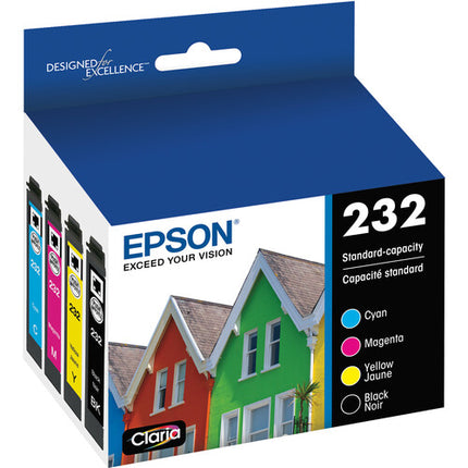 Epson T232 Pack CMYK Tinta de Capacidad Estándar para XP-4200 y WF-2930