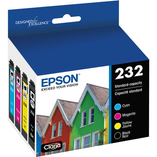 Epson T232 Pack CMYK Tinta de Capacidad Estándar para XP-4200 y WF-2930