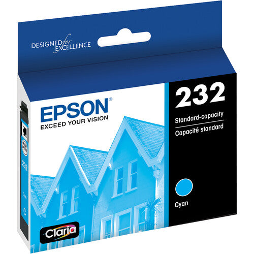 Epson Claria T232 Cartucho de Tinta Cian Capacidad Estándar para Impresoras XP-4200 WF-2930