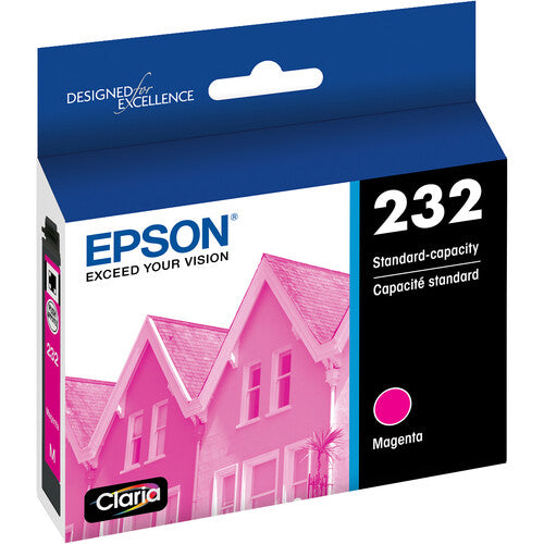 Cartucho de Tinta Magenta Epson Claria T232 Capacidad Estándar para Impresoras XP-4200 WF-2930
