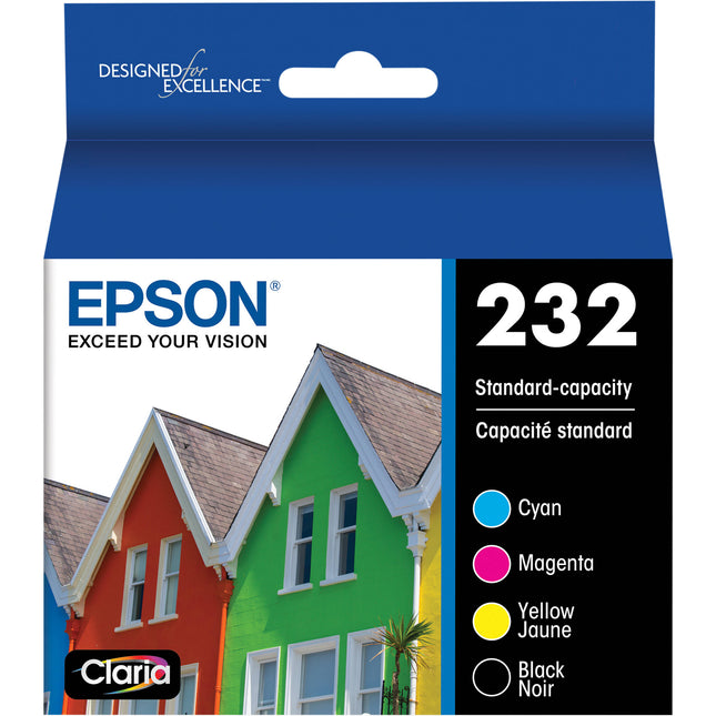 Epson T232 Pack CMYK Tinta de Capacidad Estándar para XP-4200 y WF-2930