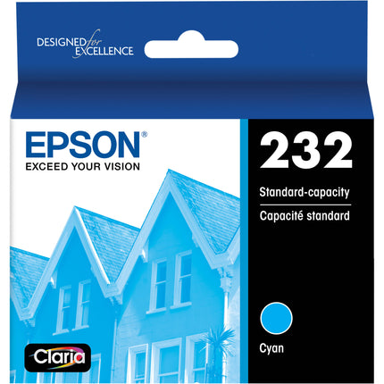 Epson Claria T232 Cartucho de Tinta Cian Capacidad Estándar para Impresoras XP-4200 WF-2930
