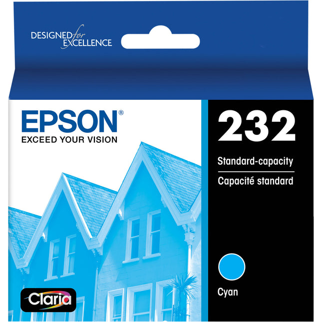 Epson Claria T232 Cartucho de Tinta Cian Capacidad Estándar para Impresoras XP-4200 WF-2930