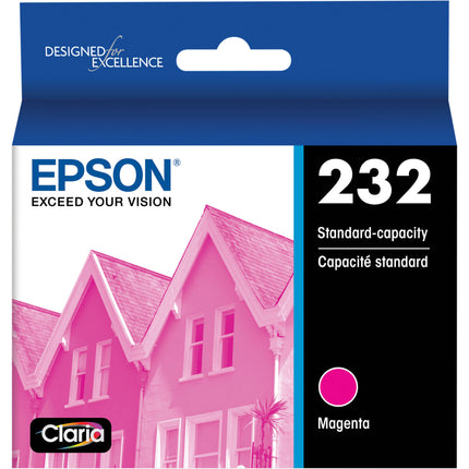 Cartucho de Tinta Magenta Epson Claria T232 Capacidad Estándar para Impresoras XP-4200 WF-2930