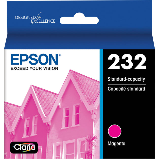 Cartucho de Tinta Magenta Epson Claria T232 Capacidad Estándar para Impresoras XP-4200 WF-2930