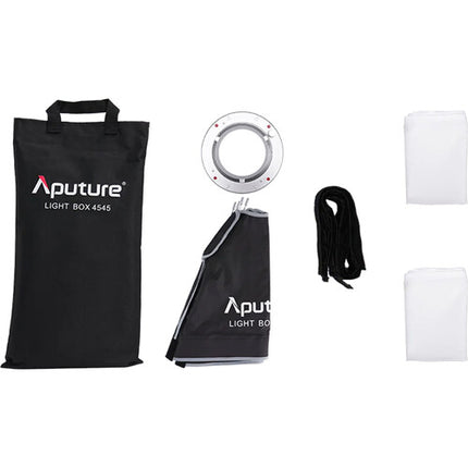 Aputure Light Box 45x45 Softbox LED 18x18 pulgadas con Difusores y Funda