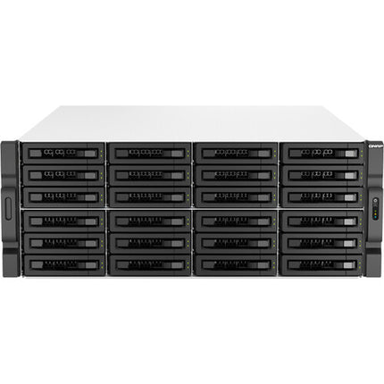 QNAP TS-h3087XU-RP NAS con 30 Bahías SATA 64GB RAM 10GbE