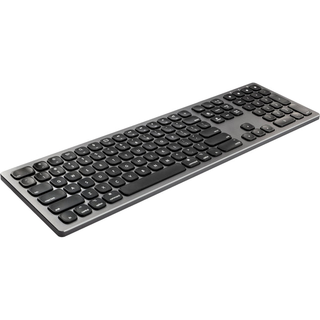 Xcellon Teclado Bluetooth inalámbrico para Mac gris espacial con teclado numérico y Bluetooth 5.2